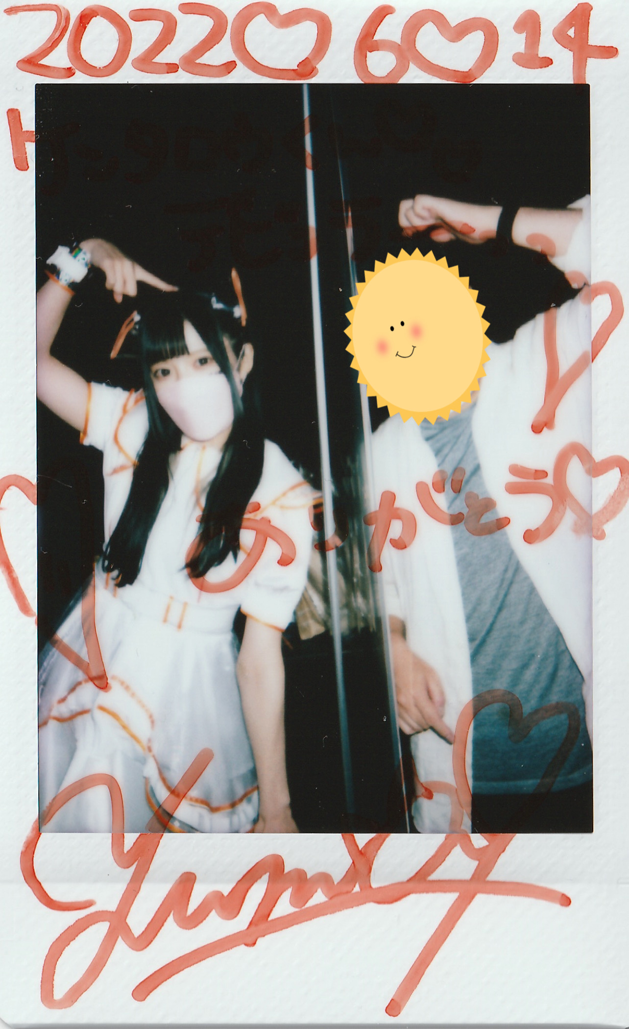 チェキ帳【NANIMONO】2022/6/14デビューライブ@渋谷WWW │ けんヲタの。